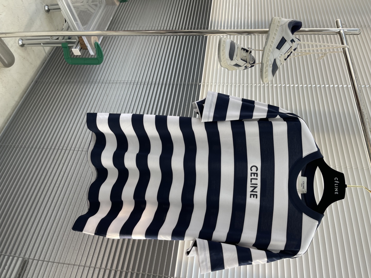 Celine Striped T-Shirt with Embroidered Logo | 2025 Spring/Summer Collection 1 cmp i1745330332950 5269 0 5