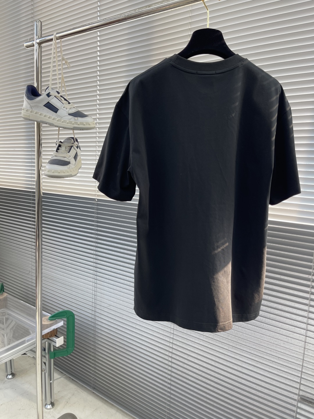 Givenchy Men's Black Cotton T-Shirt with Embroidered Logo - Spring/Summer 2024 8 cmp i1745330365383 4418 0 7