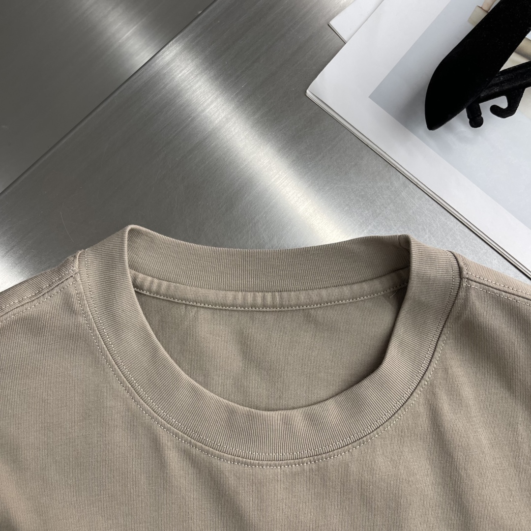 Loewe 25SS Spring/Summer Cream Embroidered Logo T-Shirt - M to 5XL 3 cmp i1745410363787 2780 0 0