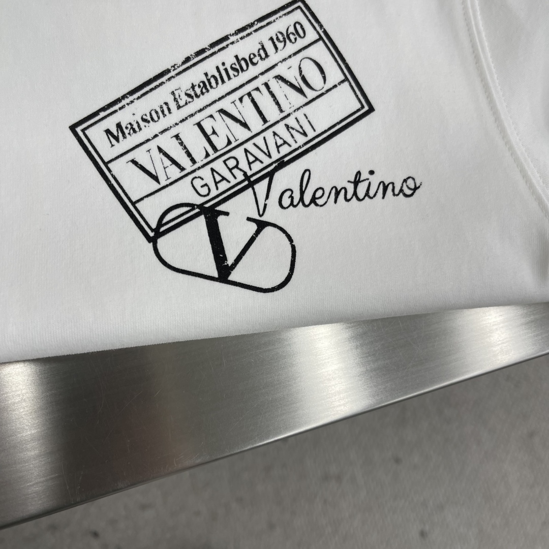 Valentino Garavani Men's White Stamp Logo T-Shirt - Soft & Breathable 5 cmp i1745410461320 4876 0 1
