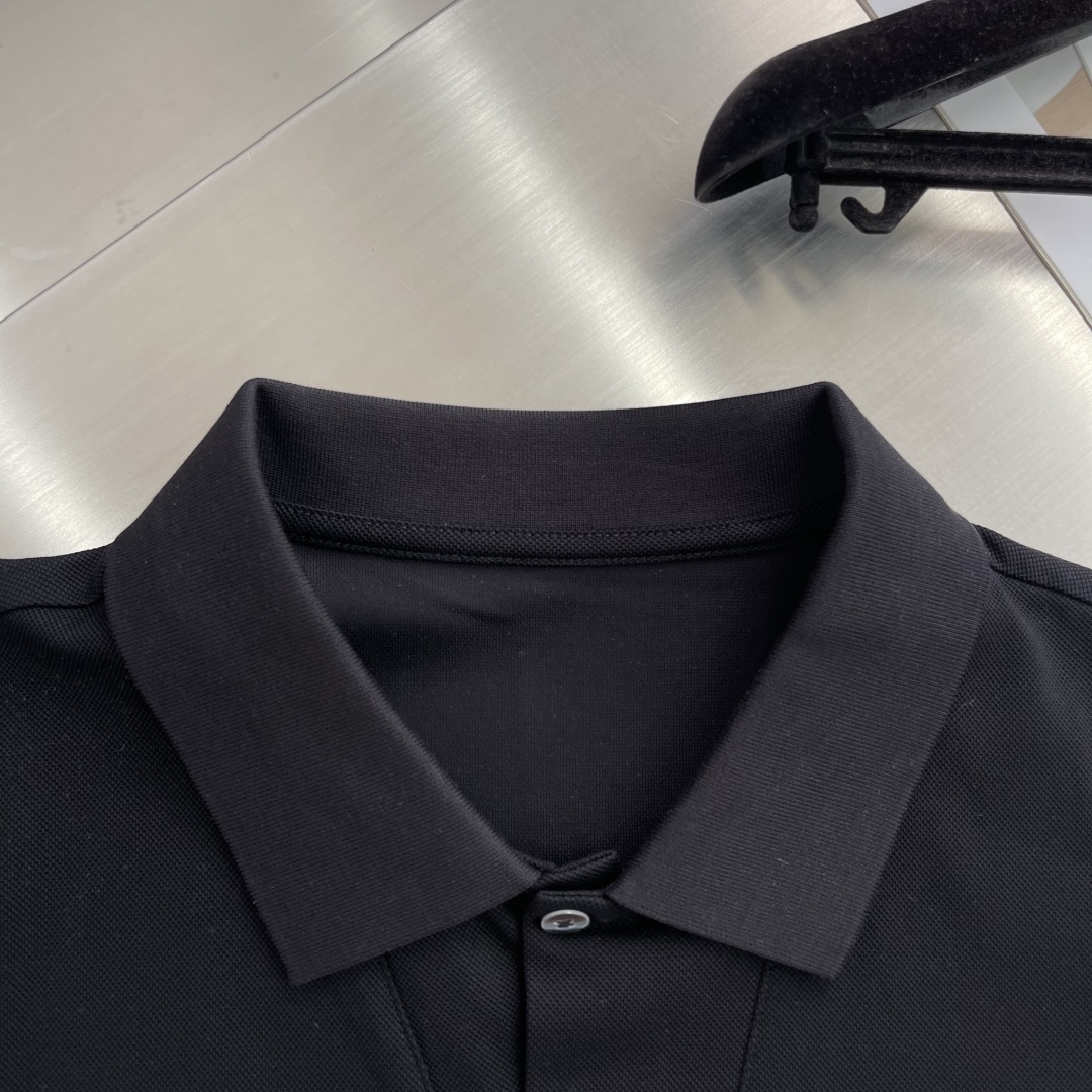 CELINE Men's Black Polo Shirt | Classic & Versatile Style 3 cmp i1746443405005 1525 0 0