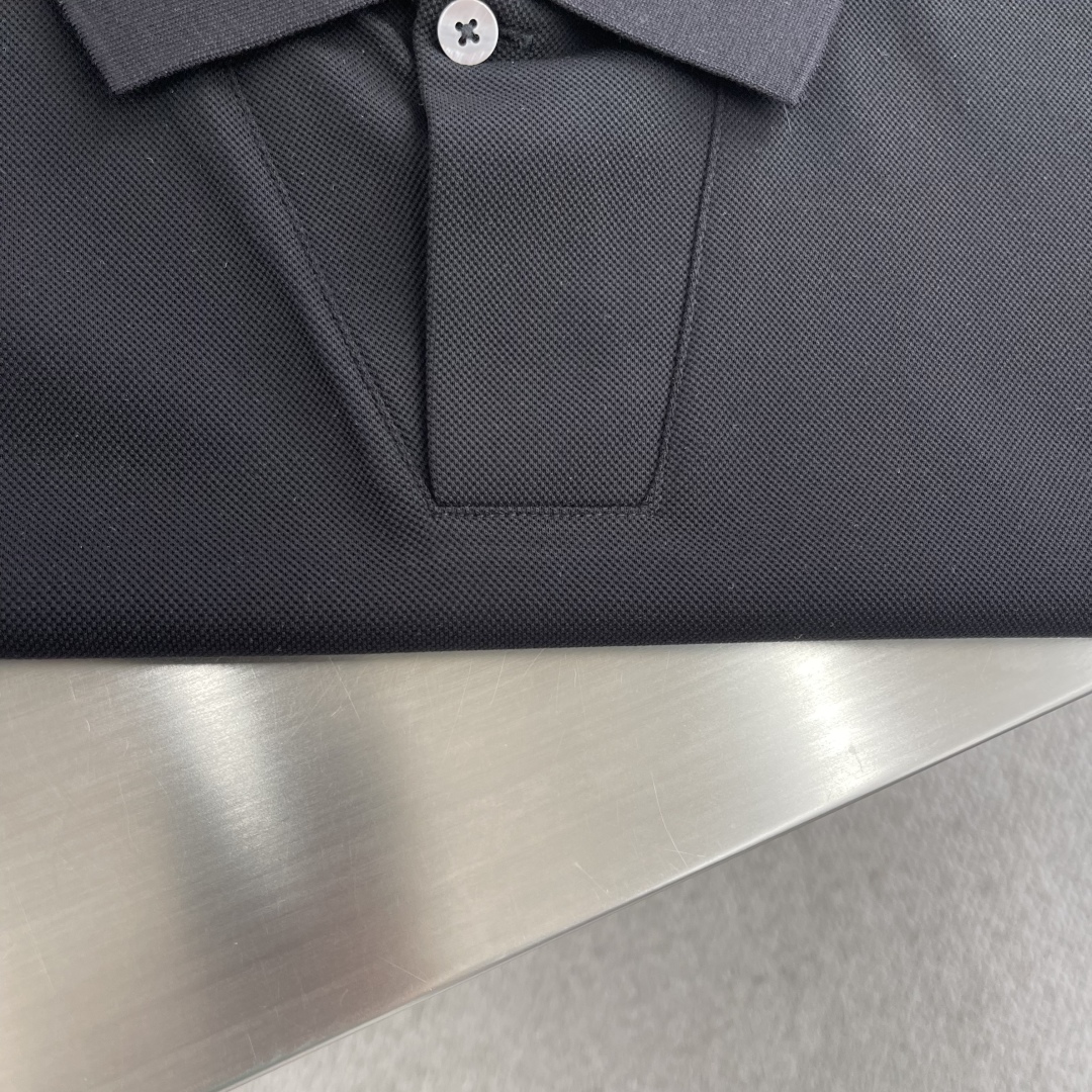 CELINE Men's Black Polo Shirt | Classic & Versatile Style 4 cmp i1746443405005 7011 0 1