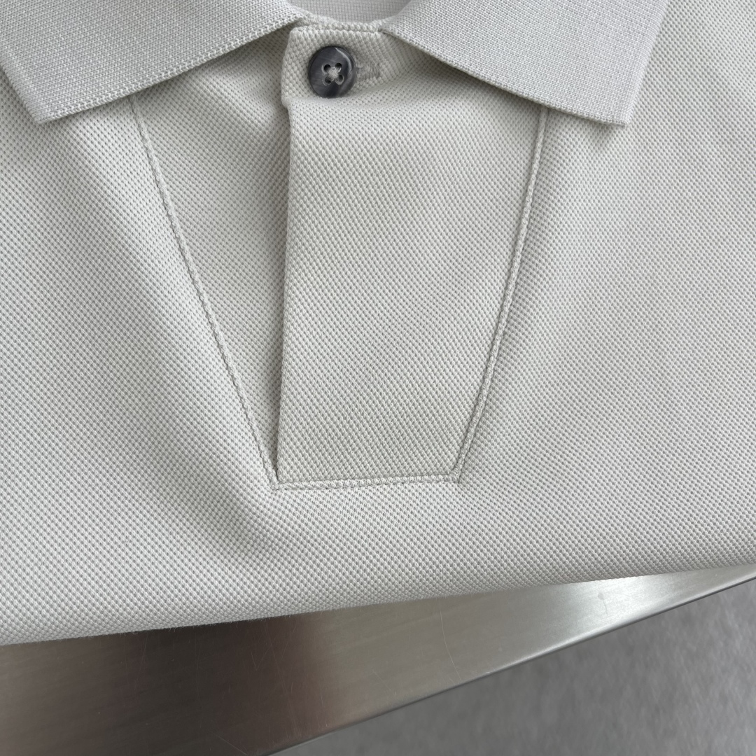 Loro Piana Summer Polo Shirt - Imported Yarn, Classic Design, Versatile Style 4 cmp i1746443434709 3950 0 3