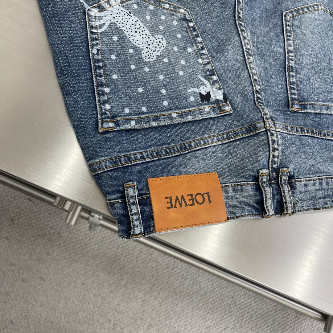 LOEW  牛仔长裤服装 8