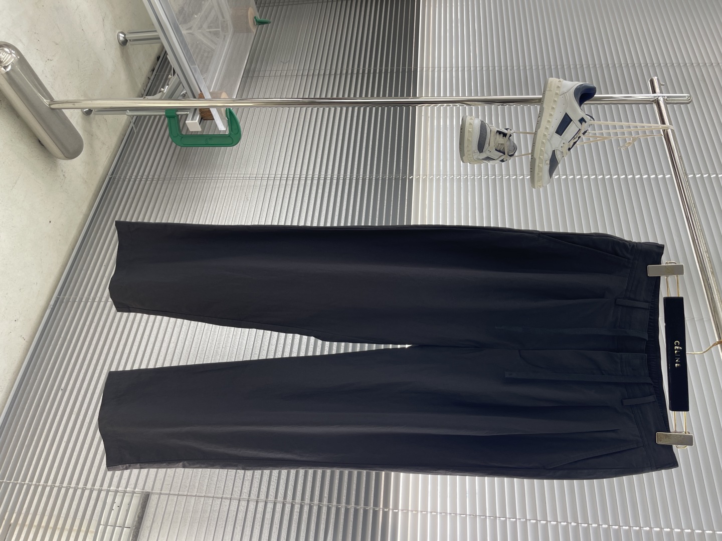 Celine Men's Black Cotton Blend Trousers, M-3XL, High-End Casual Style 1 cmp i1746444961756 7502 0 6