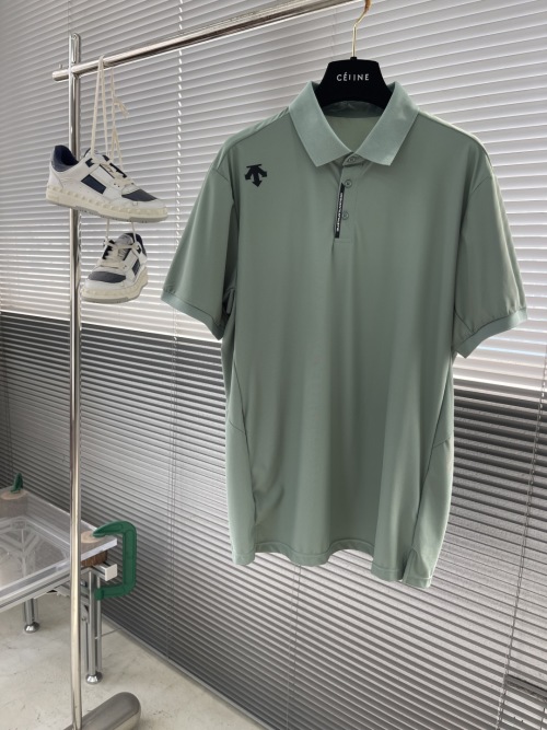 Descente Men's Training Polo Shirt - Breathable, Sweat-Wicking, and Comfortable 1 Descente Men's Training Polo Shirt - Breathable, Sweat-Wicking, and Comfortable