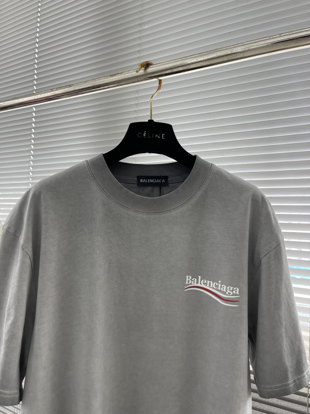 Balenciaga Distressed Logo T-Shirt - Premium Cotton, Unisex Fashion 2 cmp i1746523982869 9616 0 6