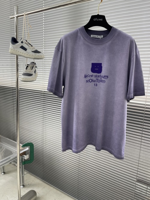 Acne Studios Washed Graphic T-Shirt, Unisex Cotton Tee, Relaxed Fit 1 Acne Studios Washed Graphic T-Shirt, Unisex Cotton Tee, Relaxed Fit