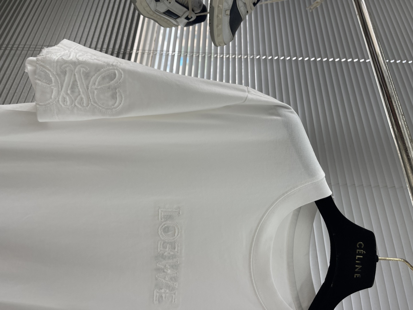 Loewe 25SS Embroidered Logo T-Shirt, Premium Cotton, Relaxed Fit 2 cmp i1746524600581 953 0 6