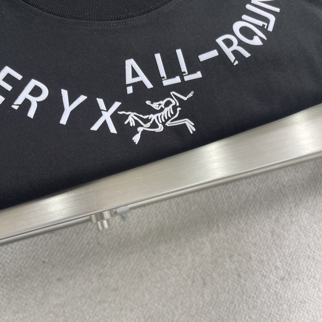 Arc'teryx All-Round Black Cotton T-Shirt Short Sleeve Casual Tee 4 cmp i1746624947423 2609 0 1