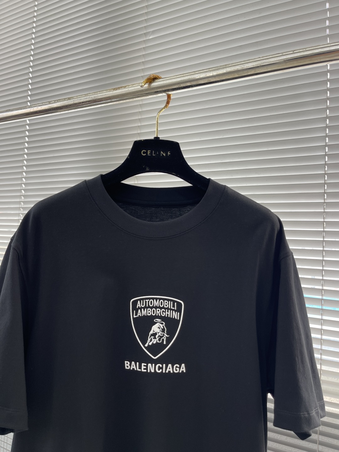 Balenciaga x Lamborghini Black Cotton T-Shirt | Comfortable & Stylish 2 cmp i1746698903066 6431 0 6