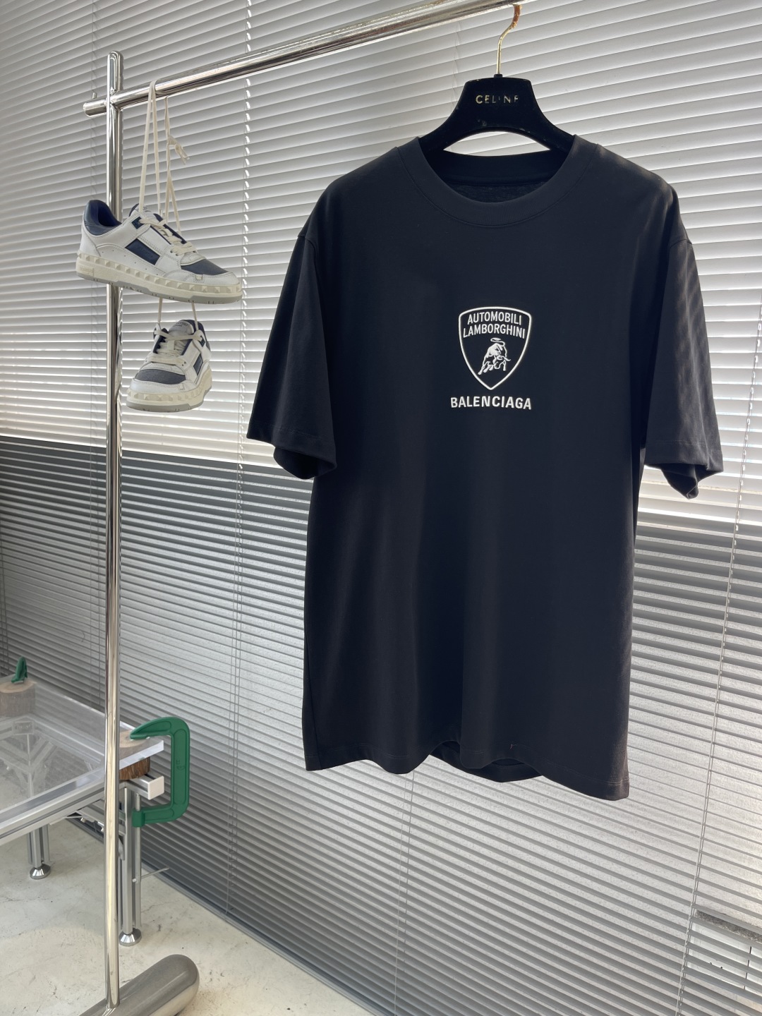 Balenciaga x Lamborghini Black Cotton T-Shirt | Comfortable & Stylish 1 cmp i1746698903075 1503 0 5