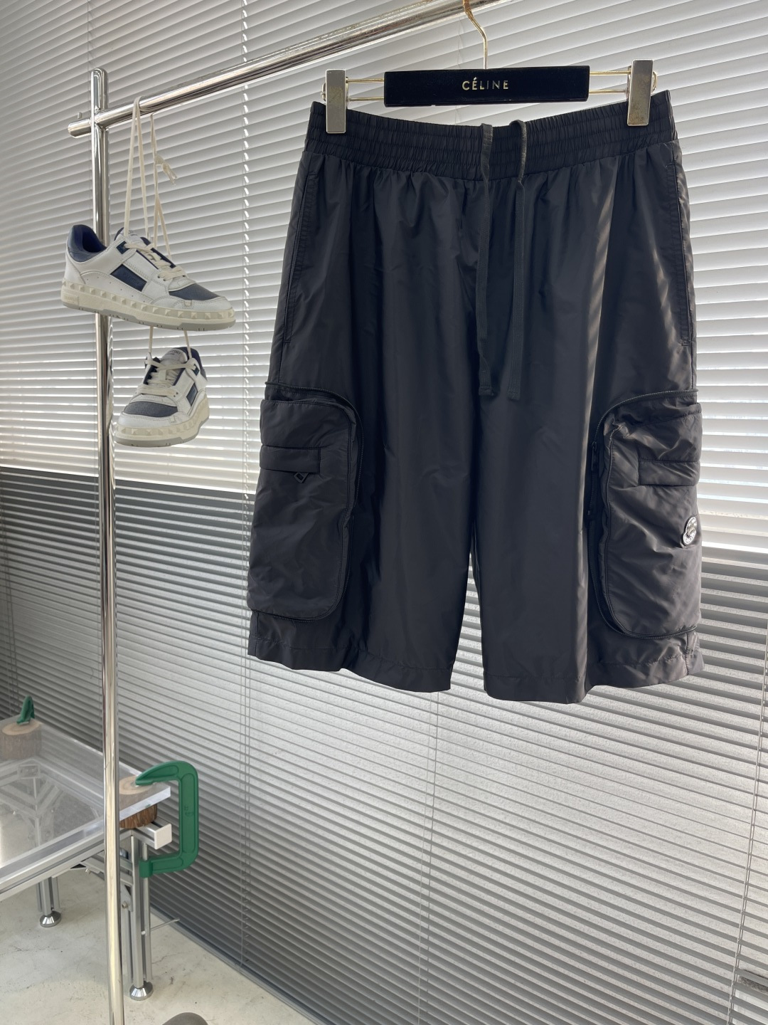 Moncler Nylon Cargo Shorts | Foldable Design, Durable & Lightweight - Limited Edition