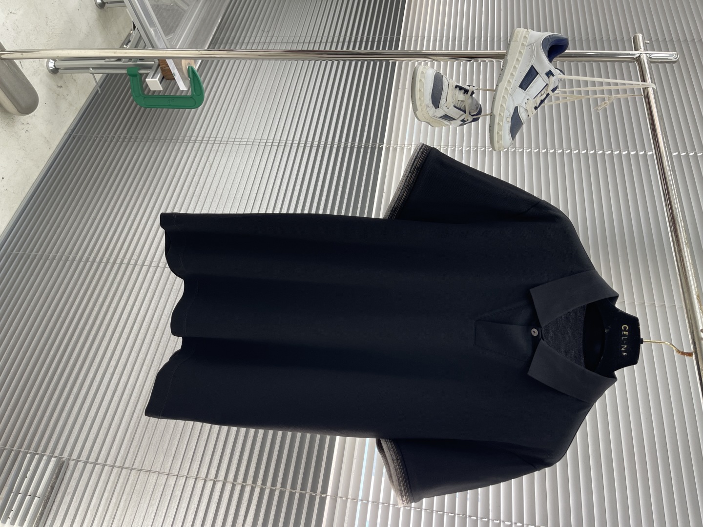 CELINE Men's Black Polo Shirt | Classic & Versatile Style 1 cmp i1746700494240 9358 0 5