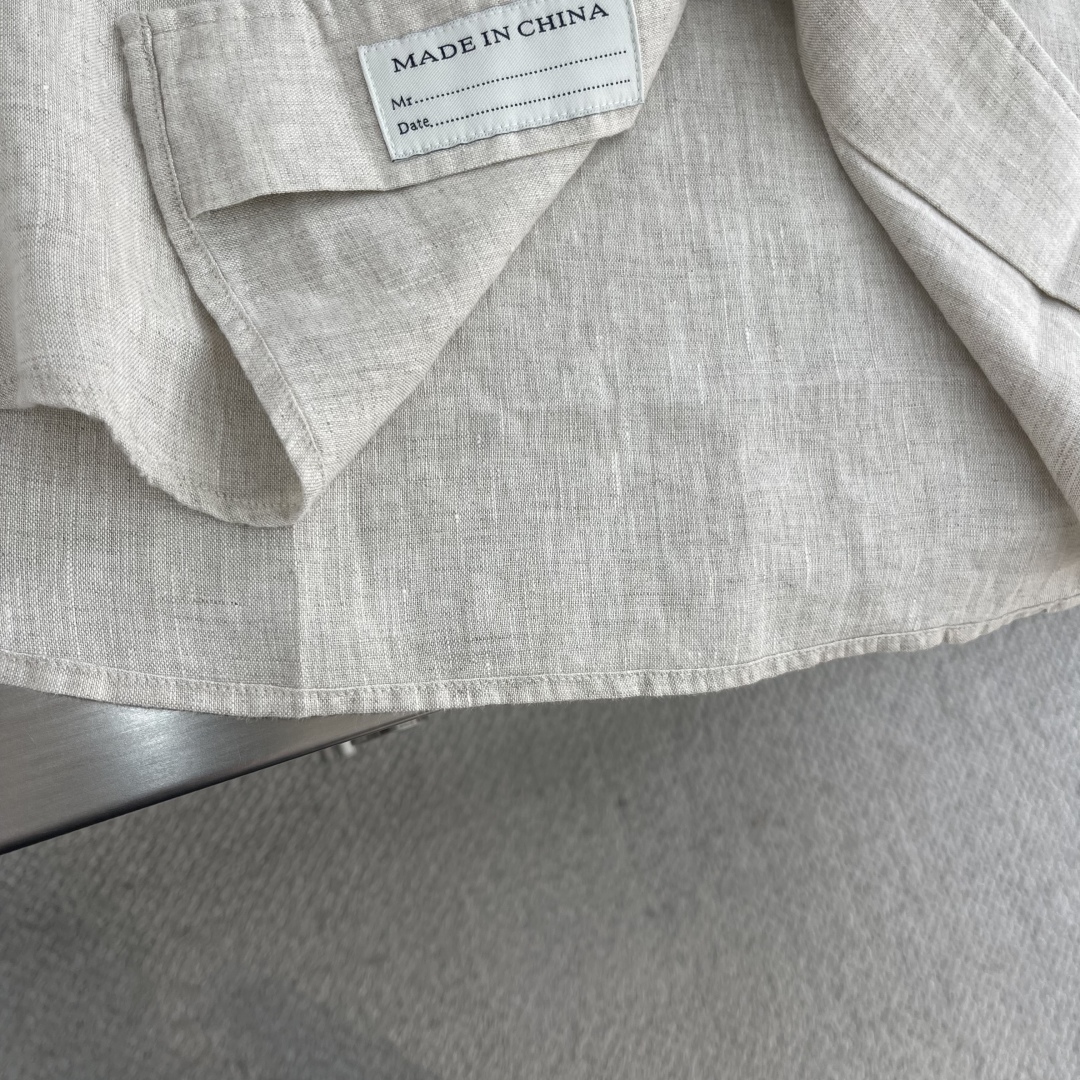 Celine Linen Button-Down Shirt, Soft and Comfortable Summer Essential 7 cmp i1746788375427 8178 0 3