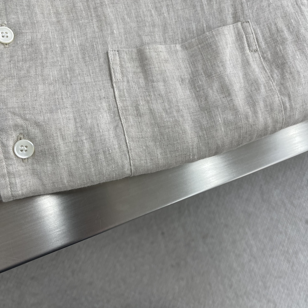 Celine Linen Button-Down Shirt, Soft and Comfortable Summer Essential 5 cmp i1746788375433 7699 0 1