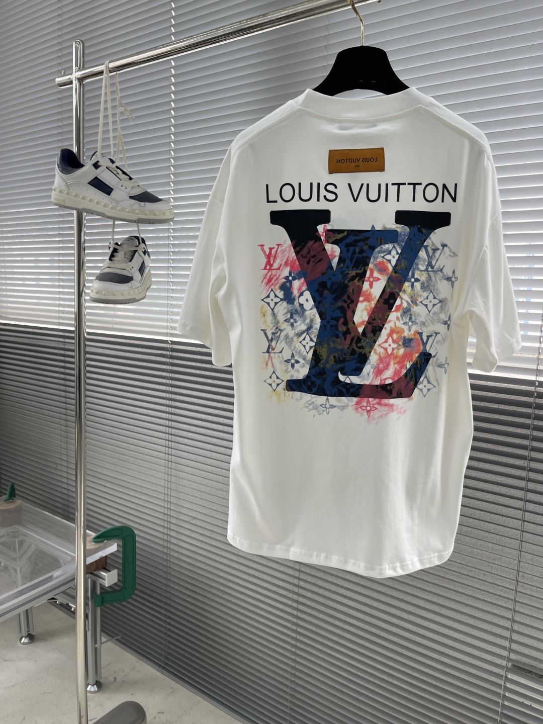 Louis Vuitton Rainbow Embroidered Logo T-Shirt, Trendy Unisex Style 8 cmp i1746952198753 5543 0 7