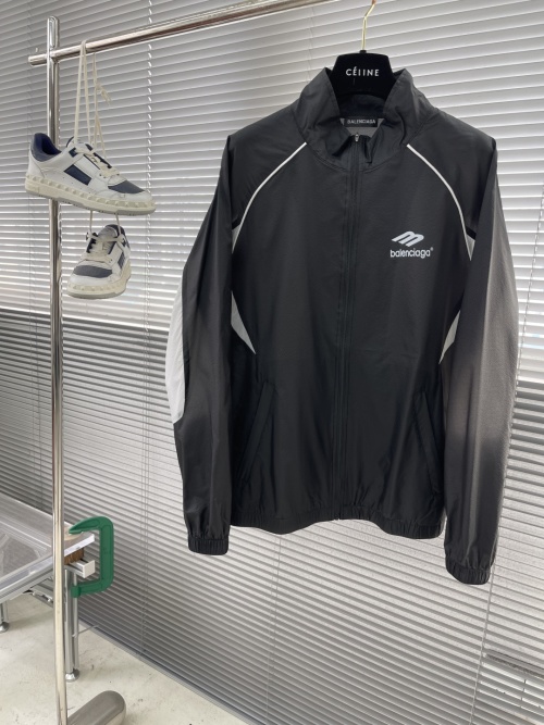Balenciaga Stand Collar Colorblock Windbreaker Jacket | SPF 50+ Protection 14 Balenciaga Stand Collar Colorblock Windbreaker Jacket | SPF 50+ Protection