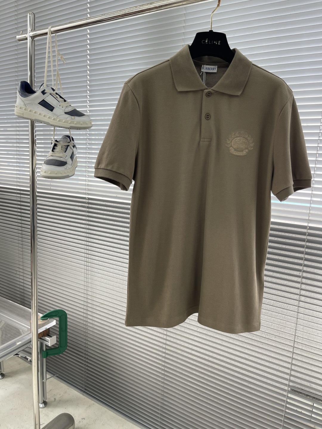 Burberry Men's Classic Fit Polo Shirt with Equestrian Knight Design 1 cmp i1746958525201 2970 0 5