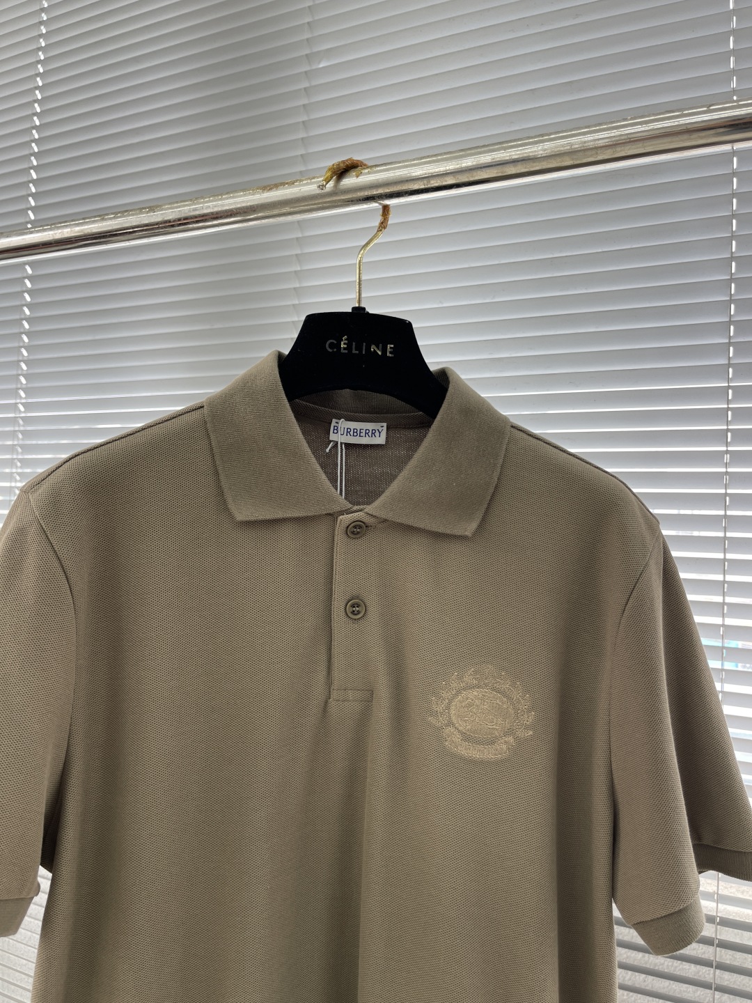 Burberry Men's Classic Fit Polo Shirt with Equestrian Knight Design 2 cmp i1746958525316 2566 0 6