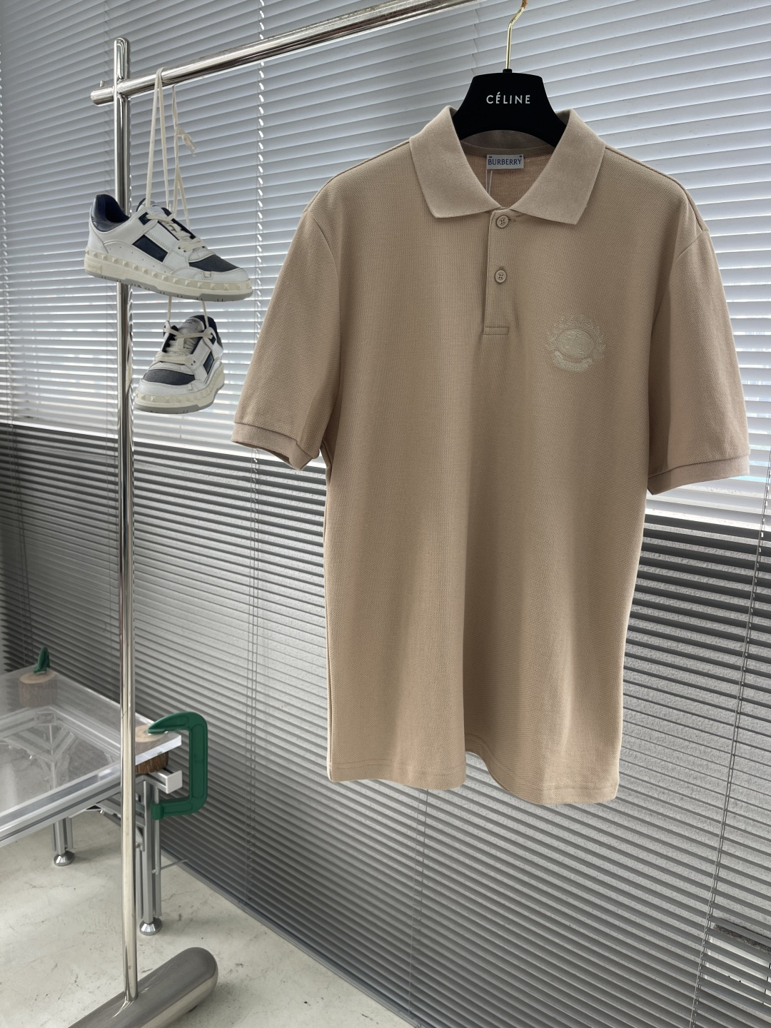 Burberry Classic Fit Polo Shirt in Cotton Piqué with Equestrian Knight Detail