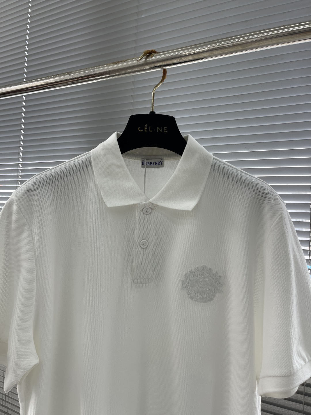 Burberry Men's Classic Fit Polo Shirt with Embroidered Equestrian Knight 2 cmp i1746958556305 4230 0 6