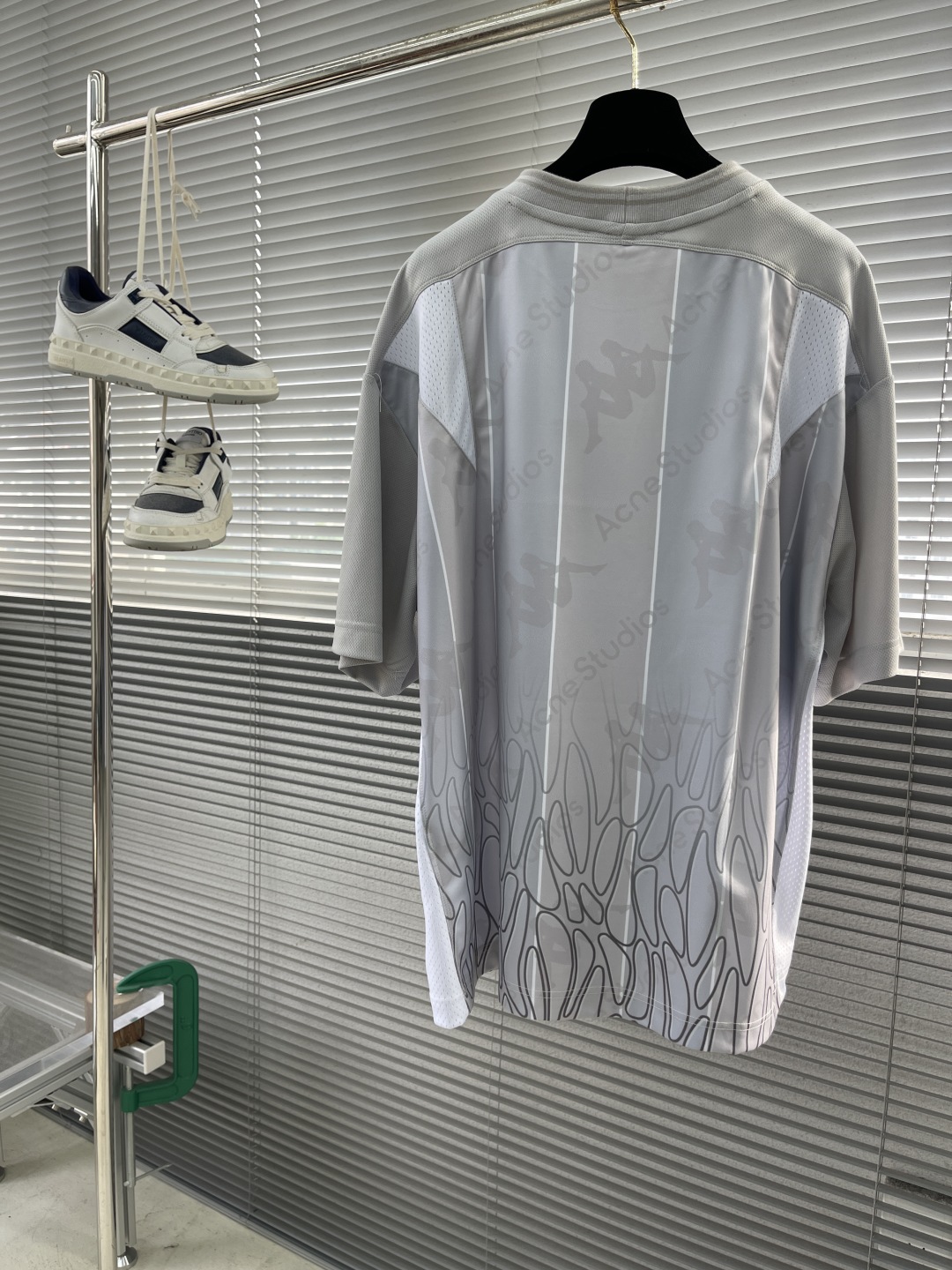 Acne Studios x Kappa Grey Athletic Tee - Moisture-Wicking Fabric 8 cmp i1746958871509 3695 0 7