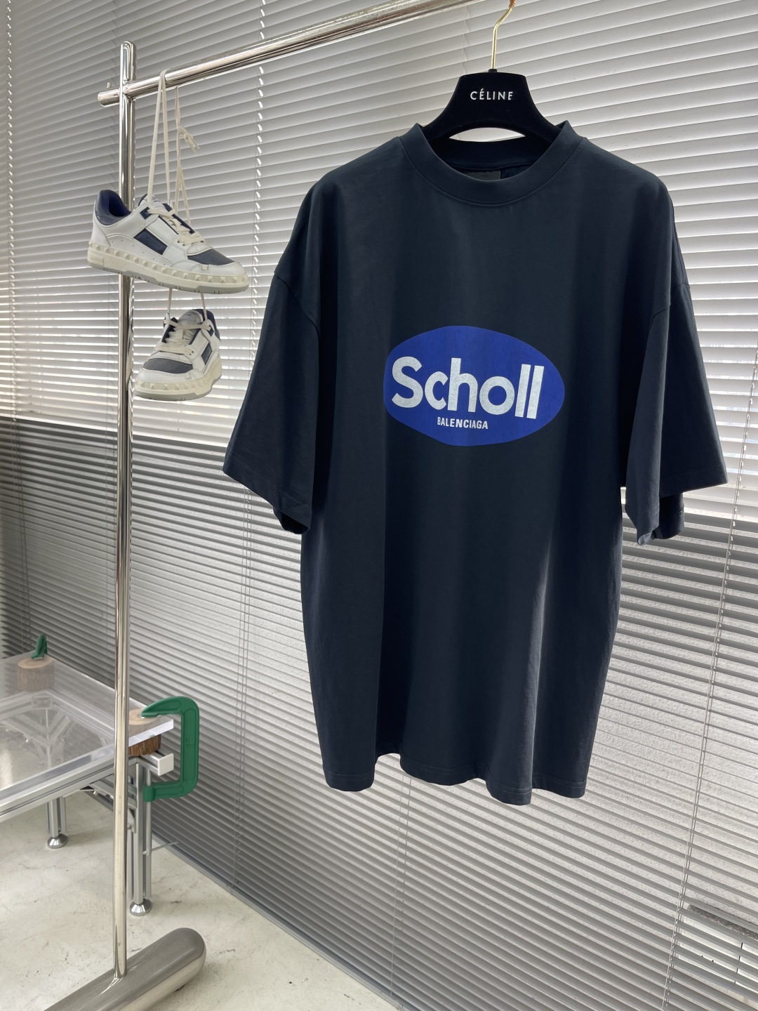Balenciaga Scholl Logo Oversized T-Shirt | Unisex Short Sleeve Tee 1 cmp i1746958892774 1163 0 5