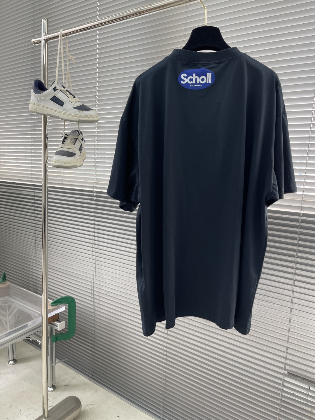 Balenciaga Scholl Logo Oversized T-Shirt | Unisex Short Sleeve Tee 8 cmp i1746958892788 802 0 7