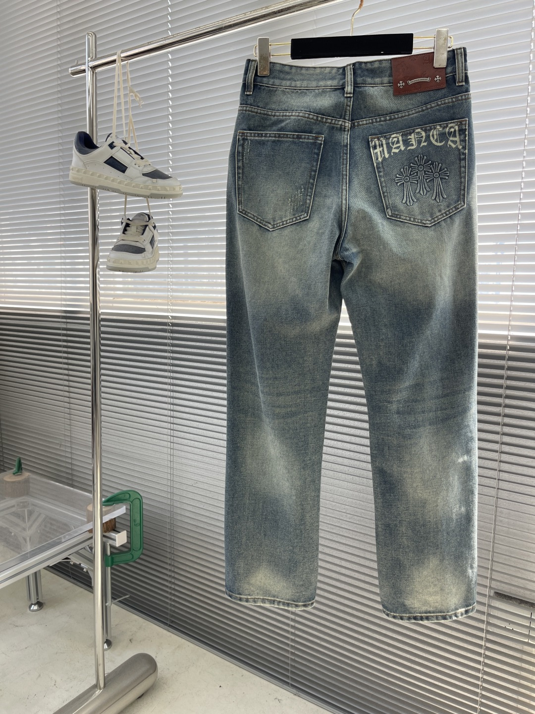 -CH 克罗心   25SS夏季新款牛仔裤 高端品质 宽腿直筒设计 面...