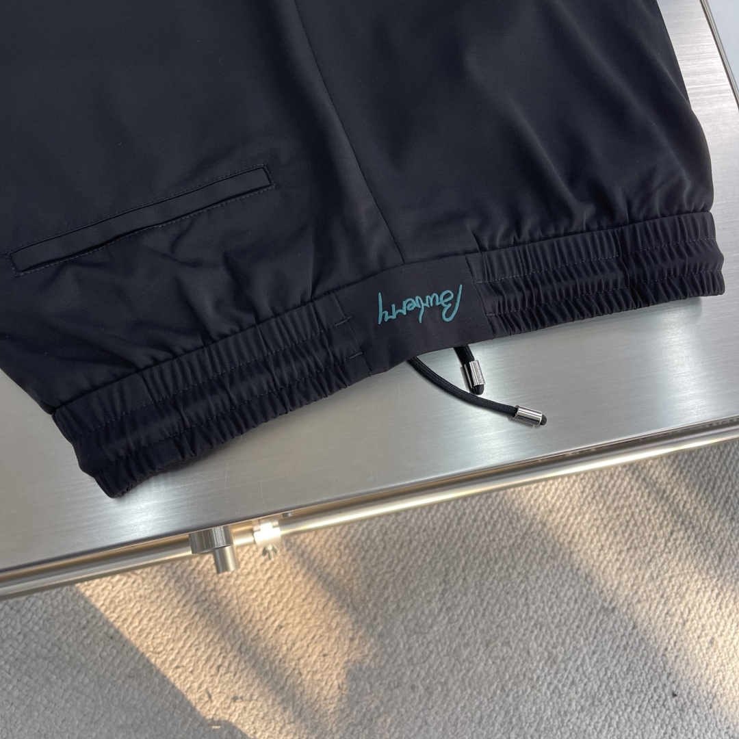 BBR 25 Spring/Summer Recreational Pants: Ice-Coated Fabrics, Embroidered Logo, Black, M-3XL - 图片 8
