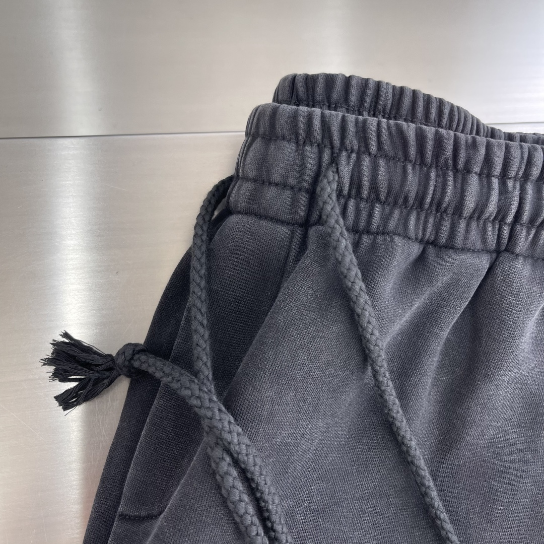 Acne Studio 25SS Shorts: 3D Burning Flowers, Pure Cotton Fabric, Size M-3XL - 图片 4