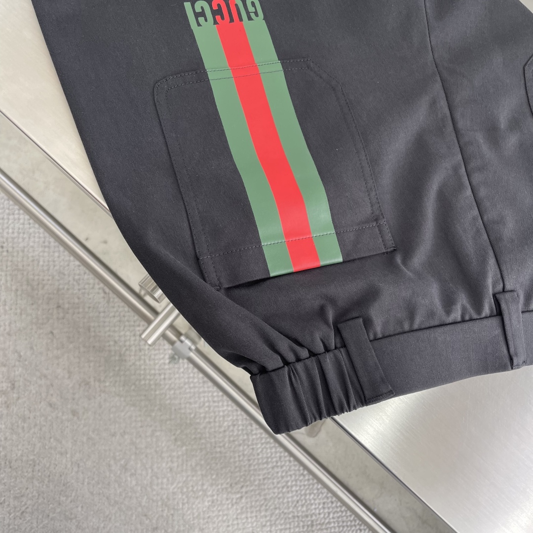Gucci Men's Casual Shorts Premium Fabric Elastic Waistband - Comfortable Fit 10 cmp i1747146881849 2187 0 4