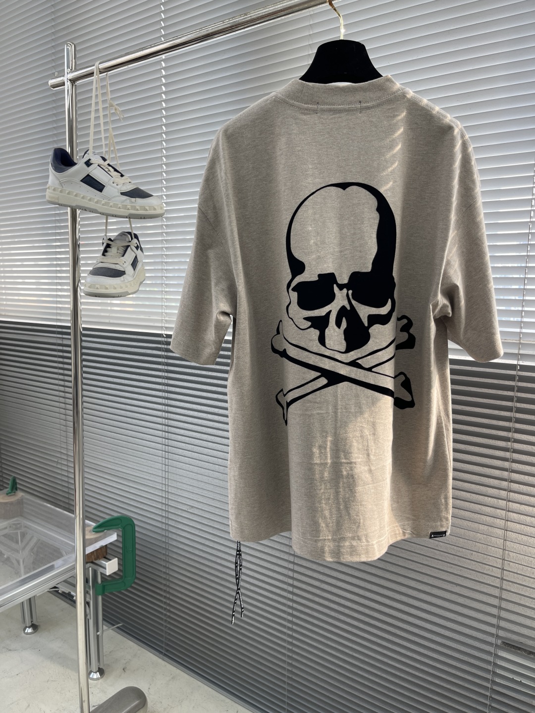MMJ 2025SS Half-Sleeve Cotton Shirt with Custom Wash for Cosmopolitan Style - 图片 8