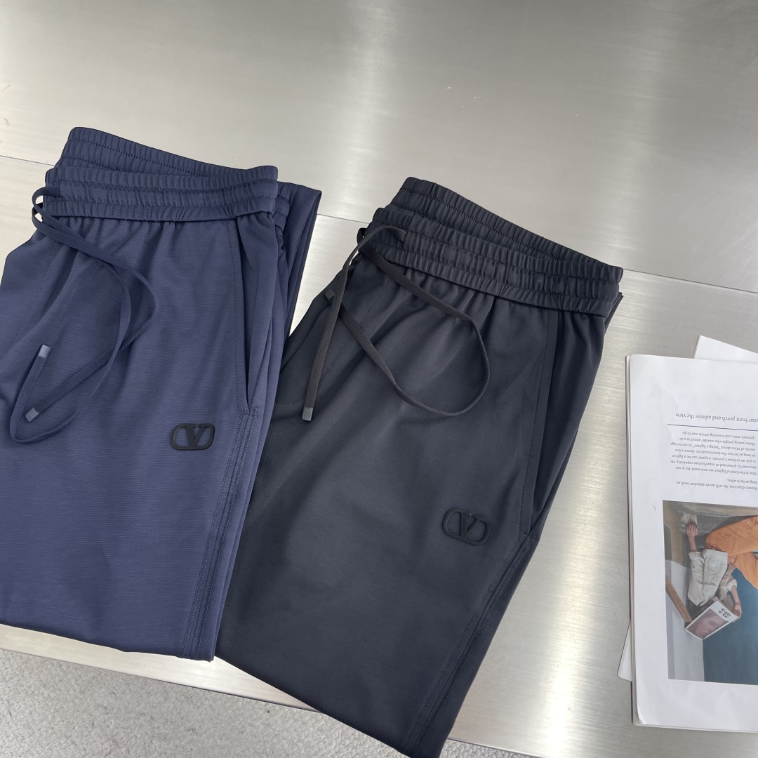 VLTN 25ss Spring/Summer Recoiled Leisure Pants in Sizes M-5XL with Water Embroidery. - 图片 3