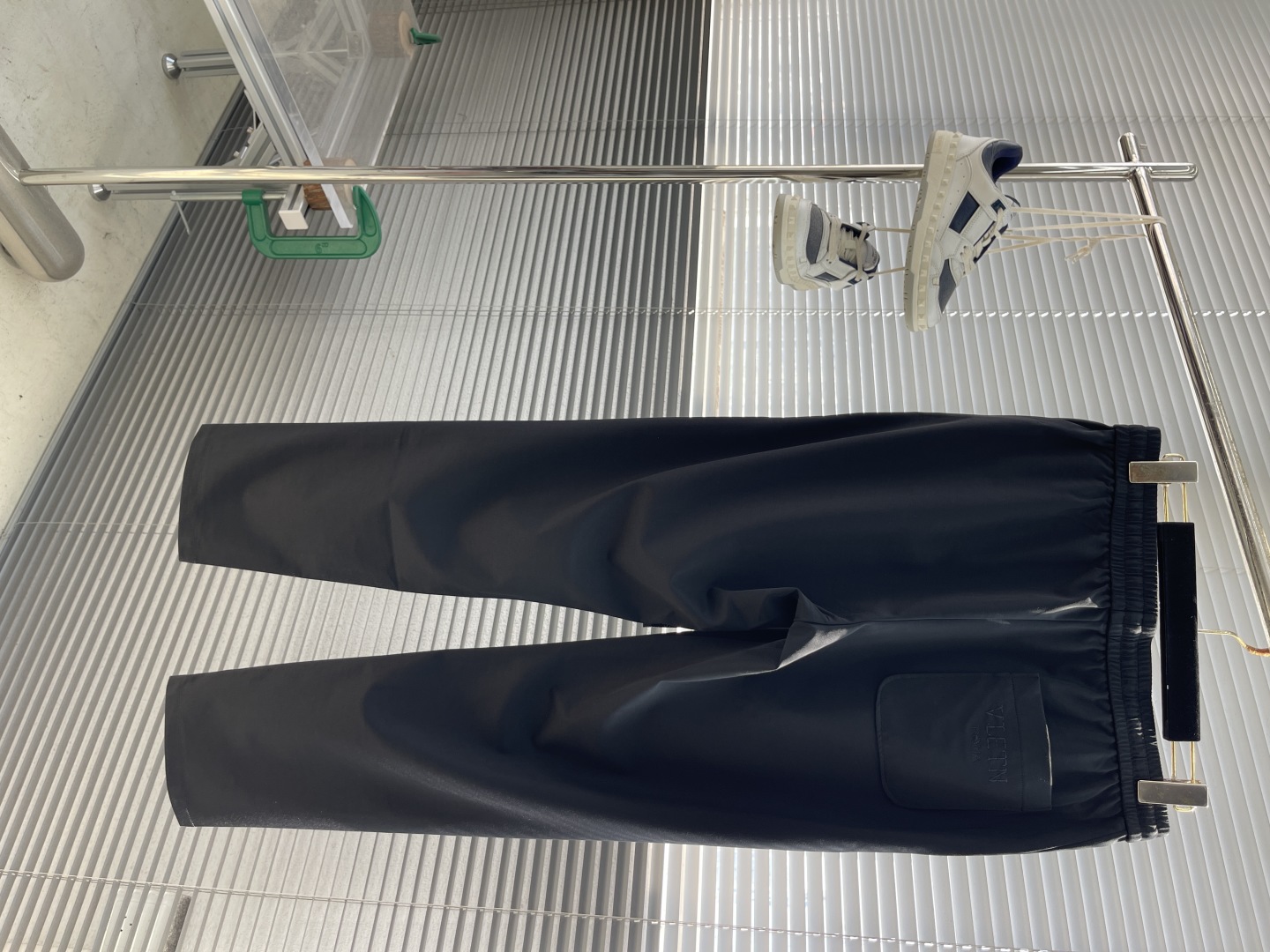 VLTN 25ss Spring/Summer Recoiled Leisure Pants in Sizes M-5XL with Water Embroidery. - 图片 2