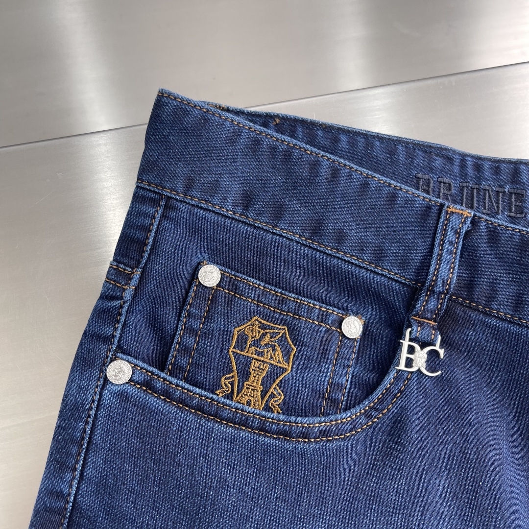 High Fashion Cowboy Jeans: Super Fine Fabric, Comfortable Fit, Hand-Painted Details. - 图片 5