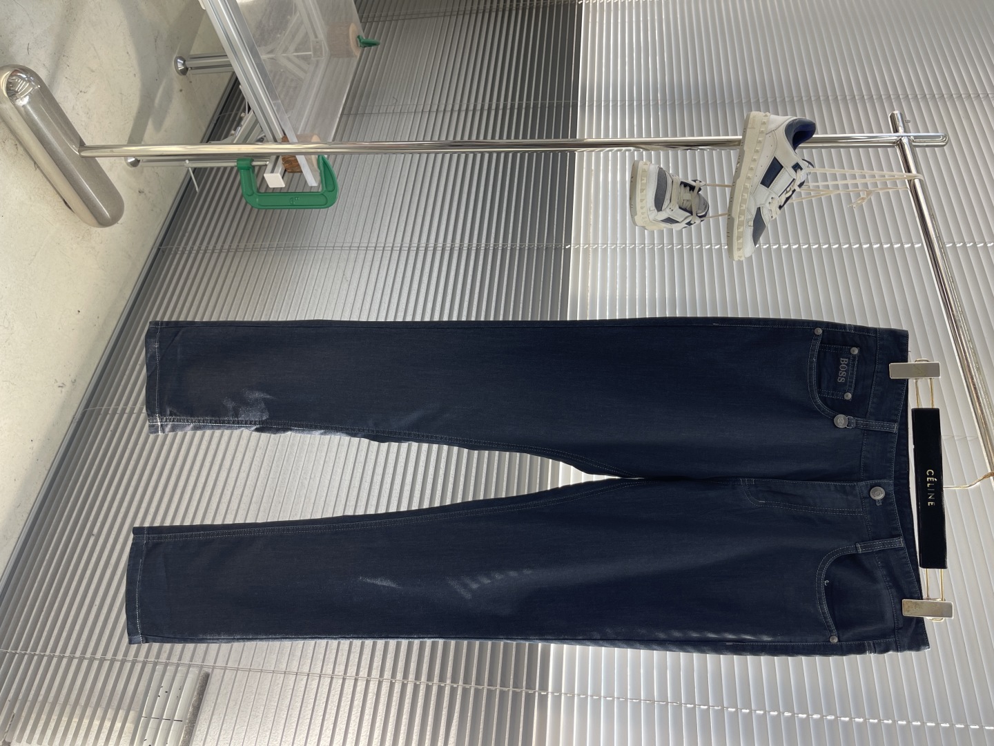 Boss Advanced Fashion Cowboys Dark Blue Washers Pants: Super Fine Cotton Veils, Cool, Sexy, Leisure.