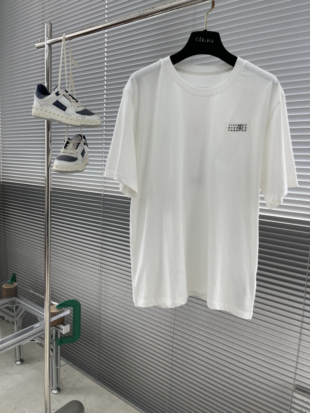 -MM6 马吉拉   胶带数字标签短袖
定制云逸丝柔棉 爽滑细腻 ...