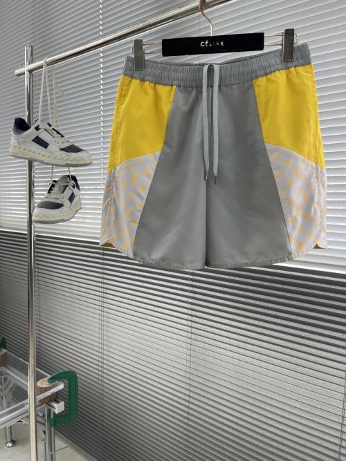 Louis Vuitton 25SS Monogram Pattern Knit Shorts - Summer Style 1 Louis Vuitton 25SS Monogram Pattern Knit Shorts - Summer Style