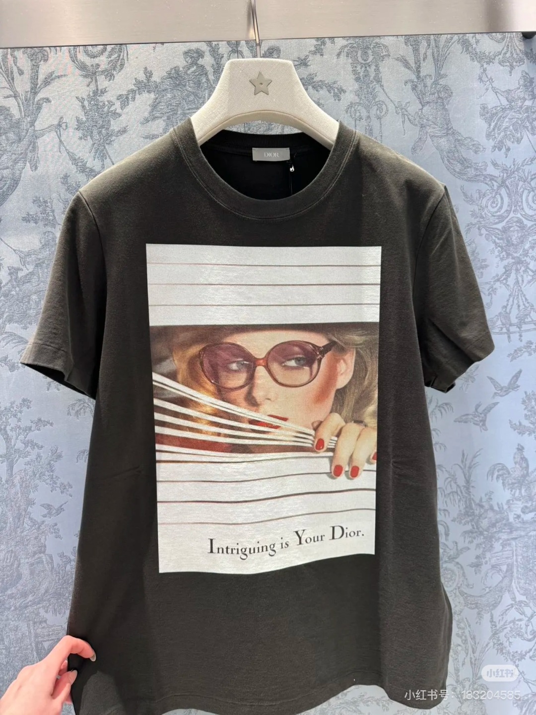 
        Dior25ss新款 Dio Héritage T 恤是二零二五秋季男装系列新品，灵感