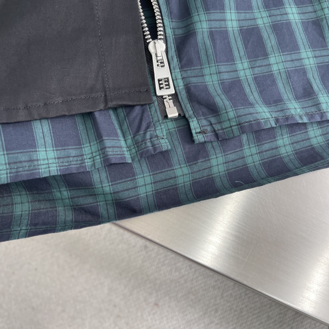 Loewe Anagram Embroidered Zipper Jacket: Precision Tailoring, High-Quality Fabric, Elegant Design - 图片 6