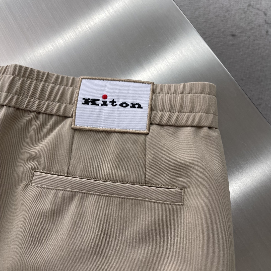 -Kiton 25春夏新款完美主义者高端休闲西裤,意大利代工订单,简约高级的都市气质风范,其出色
