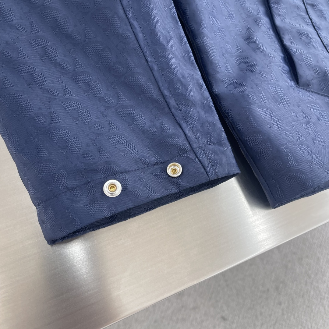 Dio 25ss Men’s Autumn 2000 Jacket with Oblique Stamps and Blue Technology - 图片 5