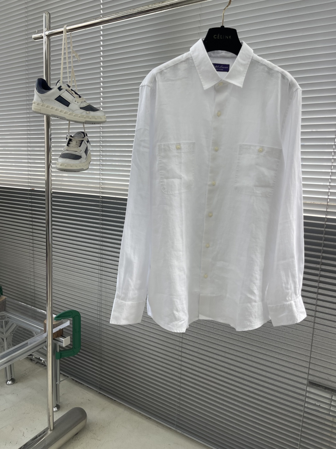 RL Purple Series Long-Sleeved Shirt: Luxury Comfort and Style for Men - 图片 1