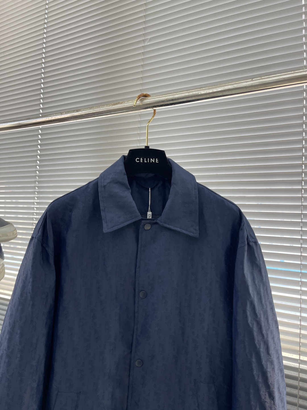 Dio 25ss Men’s Autumn 2000 Jacket with Oblique Stamps and Blue Technology - 图片 2