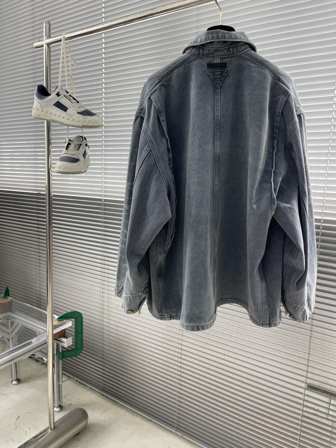 Prada Distressed Ice Blue Four-Pocket Workwear Jacket - 25FW Collection 8 cmp i1753088010630 2721 0 7