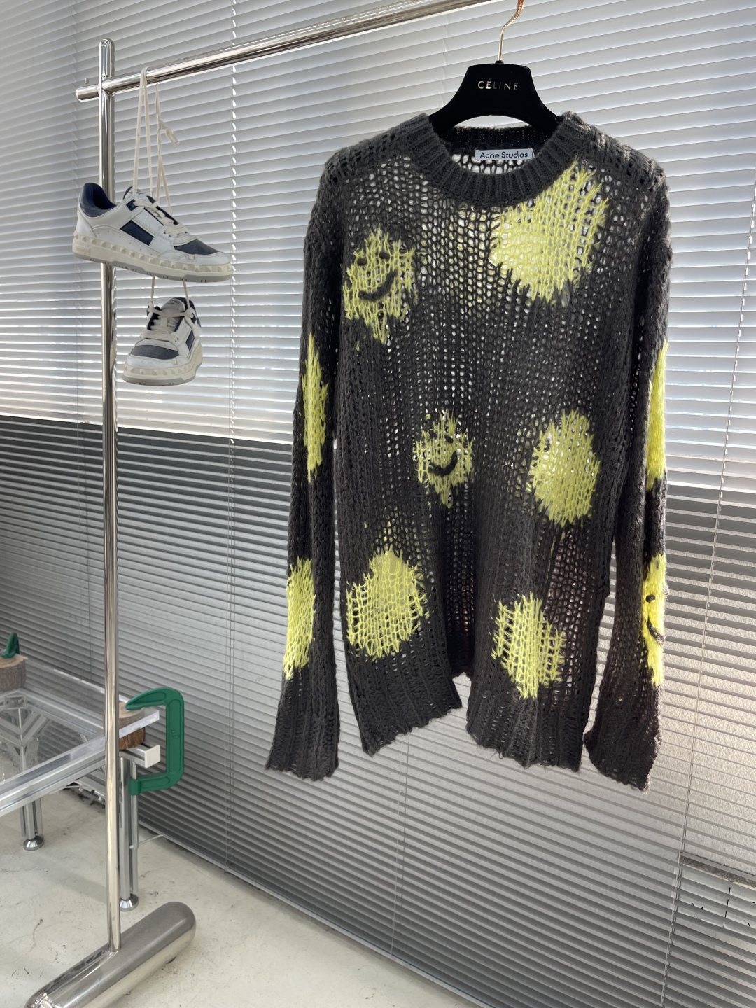 ACNE Studios Sweater: Precision Knit with Unique Design and High Quality Materials.