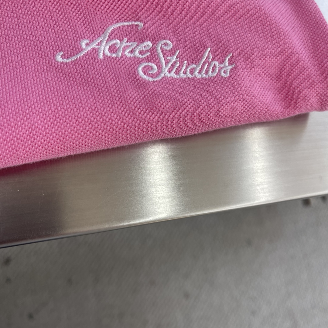 -Acne Studio 贴布刺绣字母长袖●面料：棉面料●工艺：刺绣制作●版型：宽松版型●克重：约375