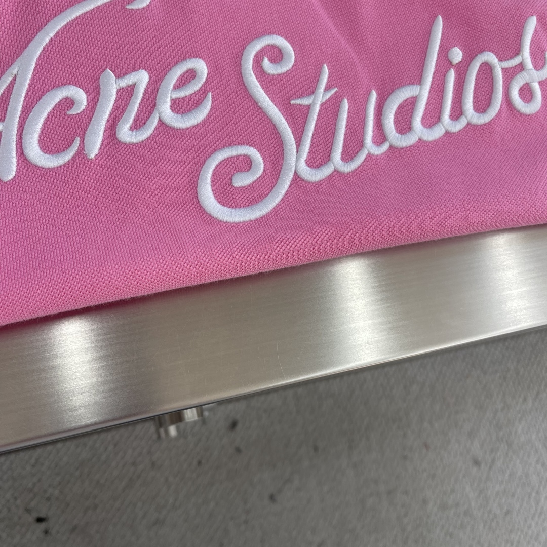 -Acne Studio 贴布刺绣字母长袖●面料：棉面料●工艺：刺绣制作●版型：宽松版型●克重：约375